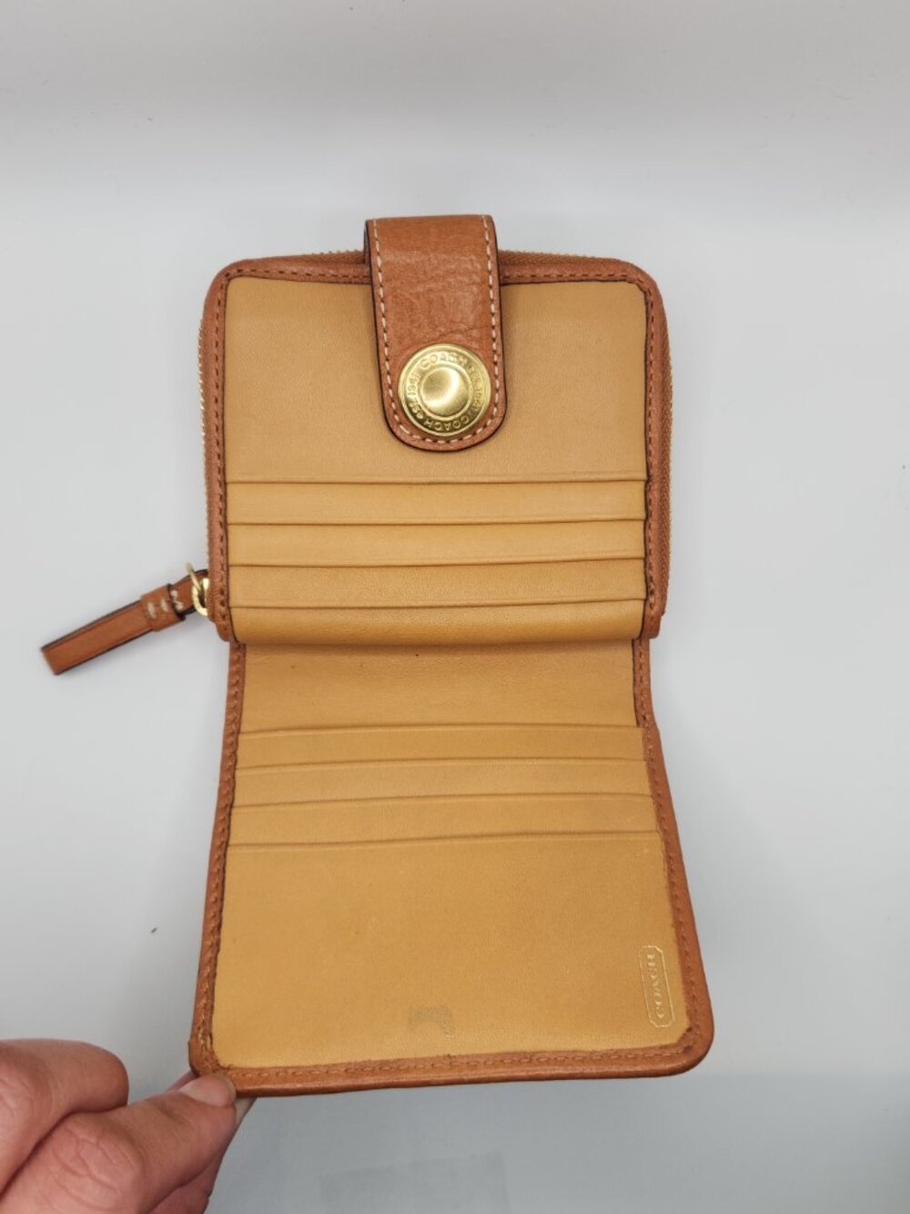 Coach Vintage Y2K Signature Compact Patchwork Wallet - Y2K - F41209 - Picture 5 of 9